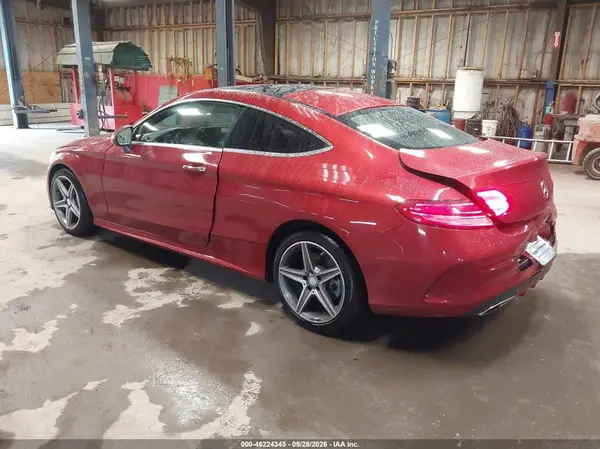 WDDWJ4KB1HF385340 — 2017 Mercedes-Benz C-Klasse, фото 3 с аукциона IAAI, Задняя часть