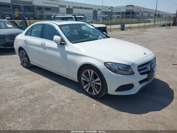 55SWF4JB2JU248882 — 2018 Mercedes-Benz C-Klasse, Задняя часть слева (Left Rear), фото до ремонта