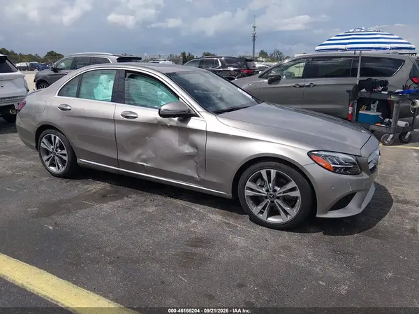 55SWF8DB8KU317255 — 2019 Mercedes-Benz C-Klasse, Правый бок (Right Side), фото до ремонта
