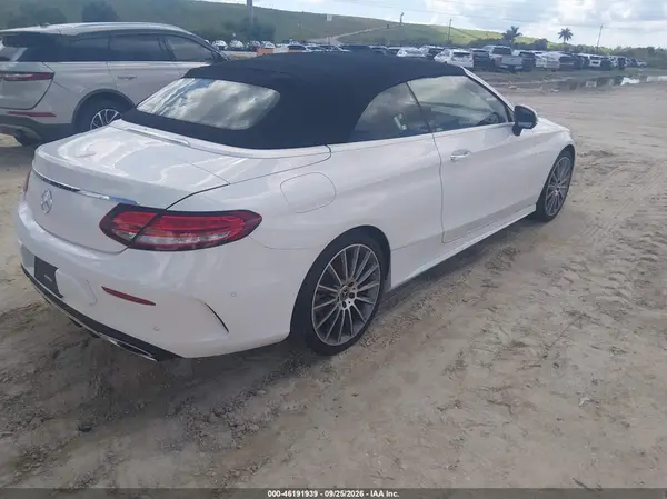 WDDWK8DB3KF919284 — 2019 Mercedes-Benz C-Klasse, фото 4 с аукциона IAAI, Задняя часть