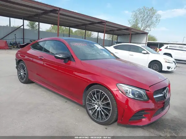 WDDWJ8DB9KF853536 — 2019 Mercedes-Benz C-Klasse, Задняя часть (Rear), фото до ремонта