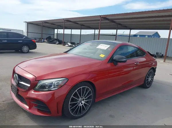 WDDWJ8DB9KF853536 — 2019 Mercedes-Benz C-Klasse, фото 2 с аукциона IAAI, Задняя часть