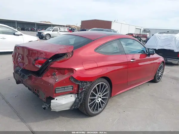 WDDWJ8DB9KF853536 — 2019 Mercedes-Benz C-Klasse, фото 4 с аукциона IAAI, Задняя часть