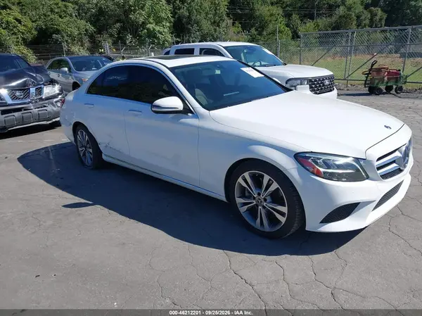 55SWF8DB9KU318849 — 2019 Mercedes-Benz C-Klasse, Правый бок (Right Side), фото до ремонта