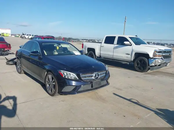 55SWF8DB9KU284380 — 2019 Mercedes-Benz C-Klasse, Задняя часть (Rear), фото до ремонта