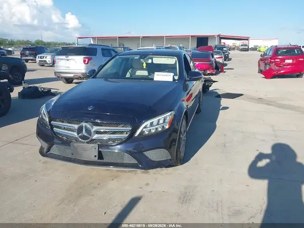 55SWF8DB9KU284380 — 2019 Mercedes-Benz C-Klasse, фото 2 с аукциона IAAI, Задняя часть