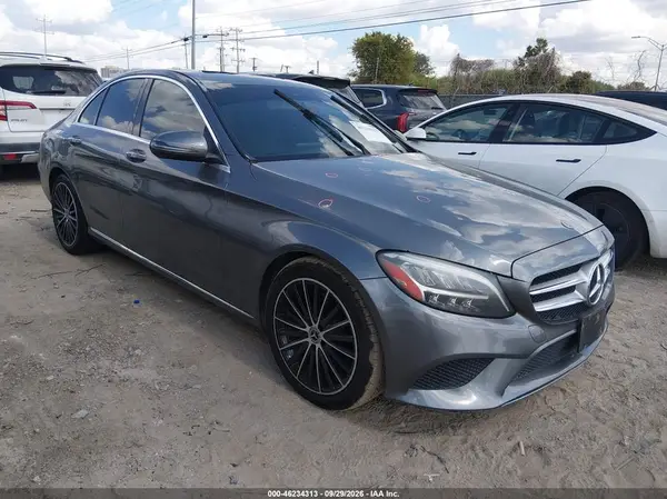 WDDWF8DBXKR463156 — 2019 Mercedes-Benz C-Klasse, Град (Hail), фото до ремонта