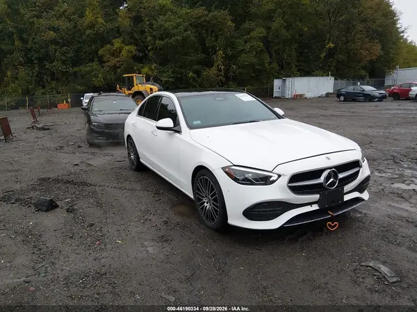 W1KAF4HB6NR064438 — 2022 Mercedes-Benz C-Klasse, Задняя часть (Rear), фото до ремонта