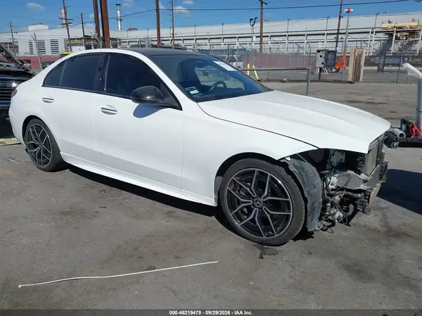 W1KAF4GB6PR102481 — 2023 Mercedes-Benz C-Klasse, Передняя часть (Front End), фото до ремонта