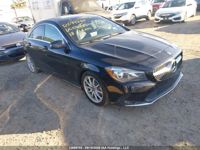 2018 Mercedes-Benz CLA 250 4MATIC VIN WDDSJ4GB3JN581315 фото 1