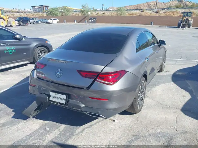 W1K5J4GB2PN332378 — 2023 Mercedes-Benz Cla 250 Coupe, фото 4 с аукциона IAAI 14.10.2026, Задняя часть слева