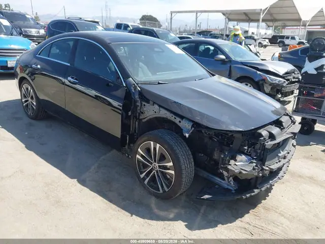 W1K5J4GB9SN525992 — 2025 Mercedes-Benz Cla 250 Coupe, Передняя часть (Front End), фото до ремонта
