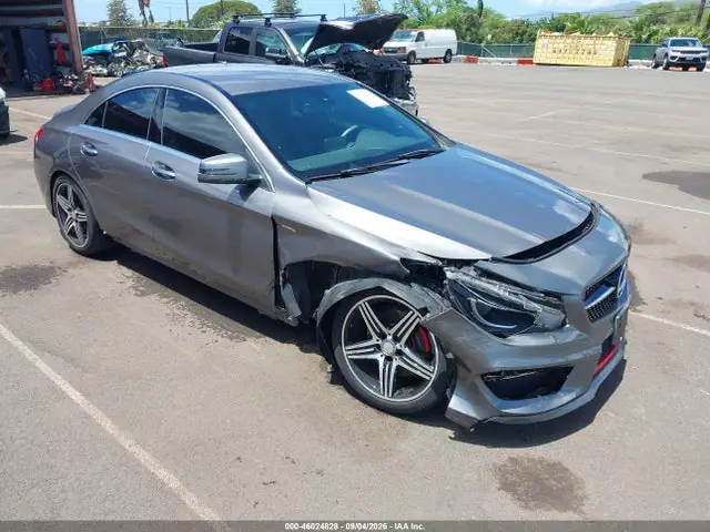 WDDSJ4EB3GN391896 — 2016 Mercedes-Benz CLA 250, Передняя часть (Front End), фото до ремонта
