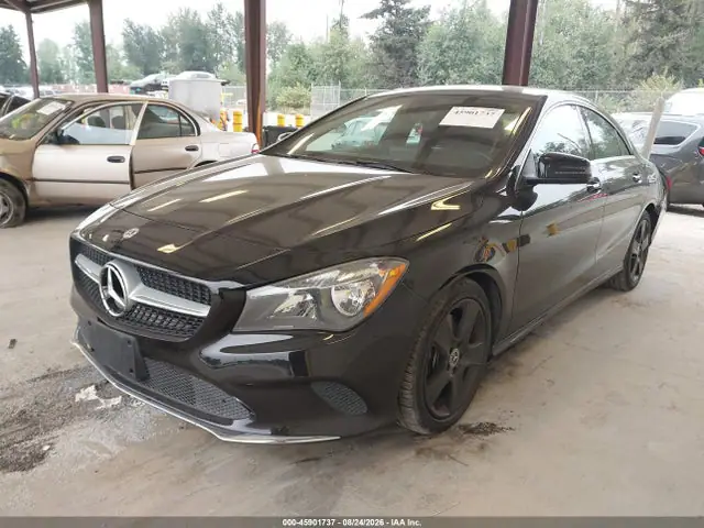 WDDSJ4EB1JN588685 — 2018 Mercedes-Benz CLA 250, фото 2 с аукциона IAAI 30.09.2026, Задняя часть слева