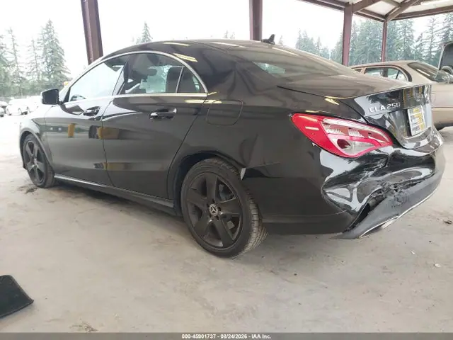 WDDSJ4EB1JN588685 — 2018 Mercedes-Benz CLA 250, фото 3 с аукциона IAAI 30.09.2026, Задняя часть слева