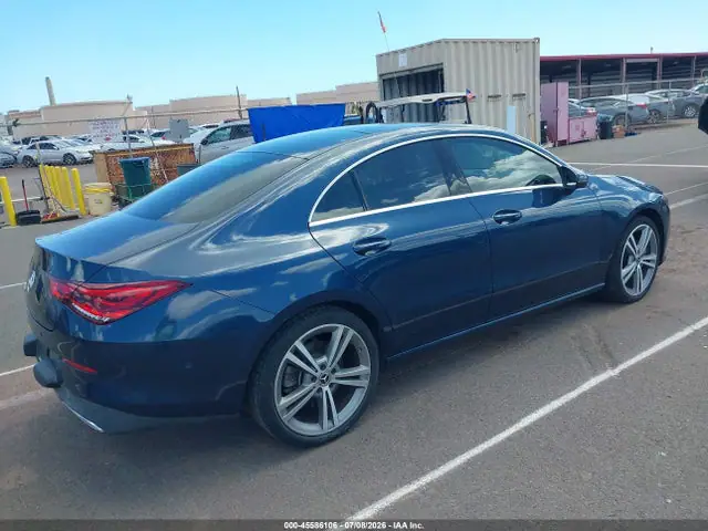 WDD5J4GB0LN037368 — 2020 Mercedes-Benz CLA 250, фото 4 с аукциона IAAI 13.10.2026, Передняя часть