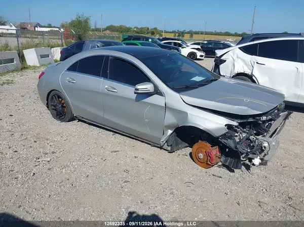 WDDSJ4GB9GN368037 — 2016 Mercedes-Benz CLA-Klasse, Передняя часть (Front), фото до ремонта