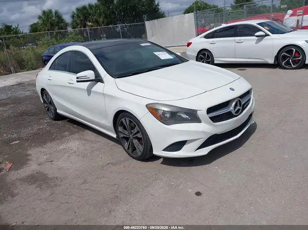 WDDSJ4EB6GN317484 — 2016 Mercedes-Benz CLA-Klasse, Передняя часть (Front End), фото до ремонта