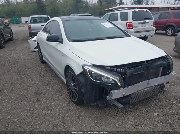 WDDSJ4GB2JN521073 — 2018 Mercedes-Benz CLA-Klasse, Передняя часть (Front End), фото до ремонта