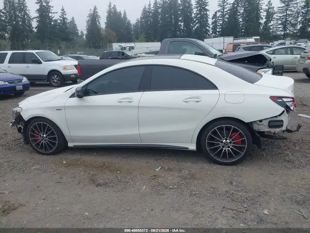 WDDSJ4GB2JN521073 — 2018 Mercedes-Benz CLA-Klasse, Передняя часть (Front End), фото до ремонта