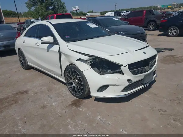 WDDSJ4EB0JN519096 — 2018 Mercedes-Benz CLA-Klasse, Передняя часть (Front End), фото до ремонта