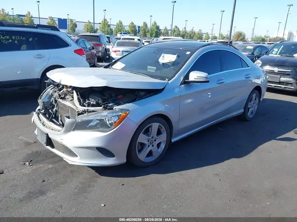 WDDSJ4EB9JN545082 — 2018 Mercedes-Benz CLA-Klasse, фото 2 с аукциона IAAI, Передняя часть