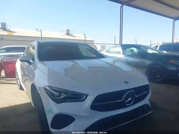 W1K5J4GB4SN509537 — 2025 Mercedes-Benz CLA-Klasse, Передняя часть справа (Right Front), фото до ремонта