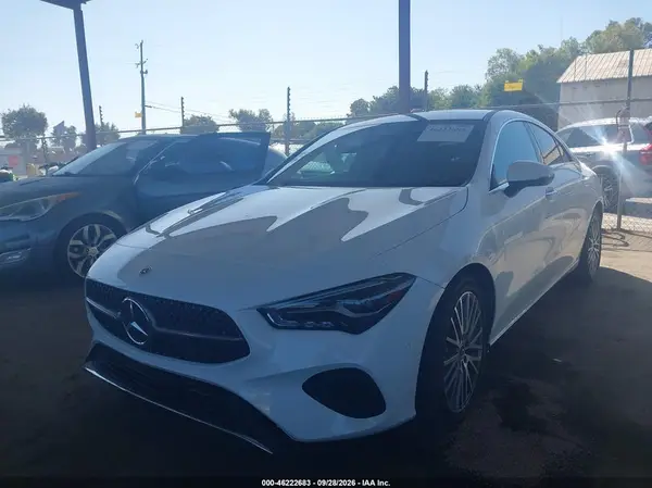 W1K5J4GB4SN509537 — 2025 Mercedes-Benz CLA-Klasse, фото 2 с аукциона IAAI, Передняя часть справа