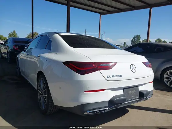 W1K5J4GB4SN509537 — 2025 Mercedes-Benz CLA-Klasse, фото 3 с аукциона IAAI, Передняя часть справа