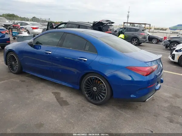 W1K5J4GB3SN556218 — 2025 Mercedes-Benz CLA-Klasse, фото 3 с аукциона IAAI, Подтопление