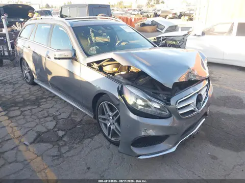 WDDHH8JB5FB117280 — 2015 Mercedes-Benz E 350 4MATIC, Передняя часть (Front End), фото до ремонта
