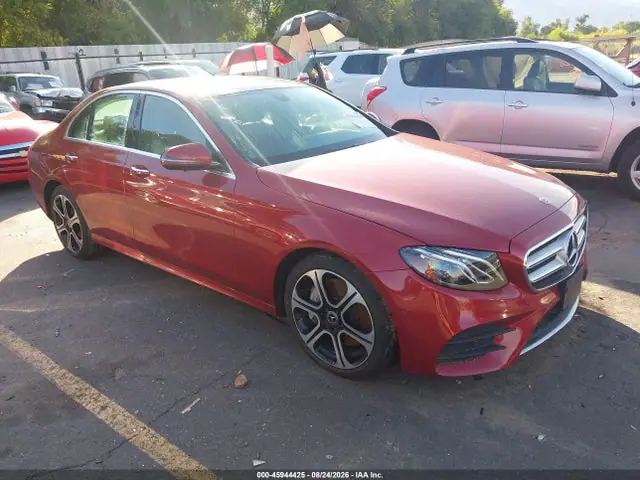 WDDZF8EB6LA703086 — 2020 Mercedes-Benz E 350 4MATIC, Подтопление (Flood), фото до ремонта