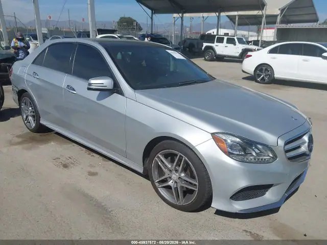 WDDHF5KB8EA989847 — 2014 Mercedes-Benz E 350, Задняя часть слева (Left Rear), фото до ремонта