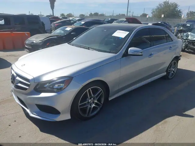 WDDHF5KB8EA989847 — 2014 Mercedes-Benz E 350, фото 2 с аукциона IAAI 30.09.2026, Задняя часть слева