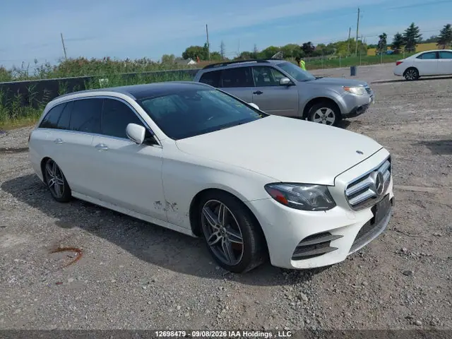 WDDZH6GB3JA464752 — 2018 Mercedes-Benz E 400 4MATIC, Подтопление (Water), фото до ремонта