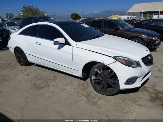 WDDKJ6FB3GF322274 Mercedes-Benz E 400 2016 — повреждение Передняя часть, фото до ремонта
