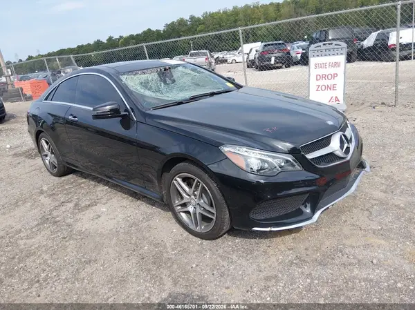 WDDKJ7DB8GF314650 — 2016 Mercedes-Benz E-Klasse, Передняя часть (Front End), фото до ремонта
