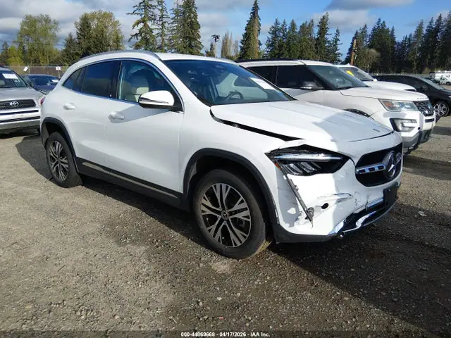 W1N4N4HB1SJ711048 Mercedes-Benz Gla 250 4MATIC 2025 — повреждение Передняя часть справа, фото до ремонта