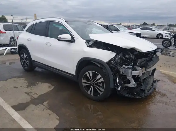 W1N4N4GBXSJ634472 — 2025 Mercedes-Benz GLA-Klasse, Передняя часть (Front End), фото до ремонта