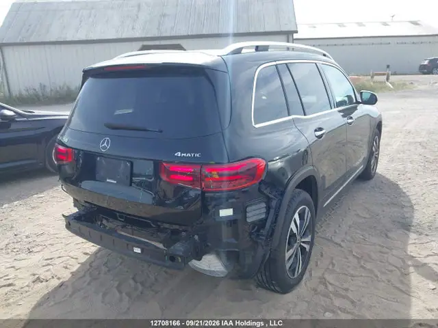 W1N4M4HB8RW376273 — 2024 Mercedes-Benz Glb 250 4MATIC, фото 4 с аукциона IAAI 14.10.2026, Задняя часть