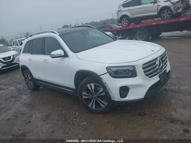 W1N4M4HB3SW396078 — 2025 Mercedes-Benz Glb 250 4MATIC, Передняя часть (Front), фото до ремонта