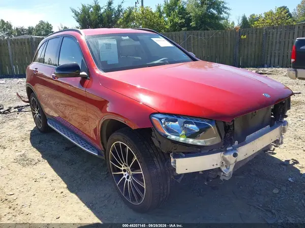 WDC0G4KB1HF214452 — 2017 Mercedes-Benz GLC, Передняя часть (Front End), фото до ремонта