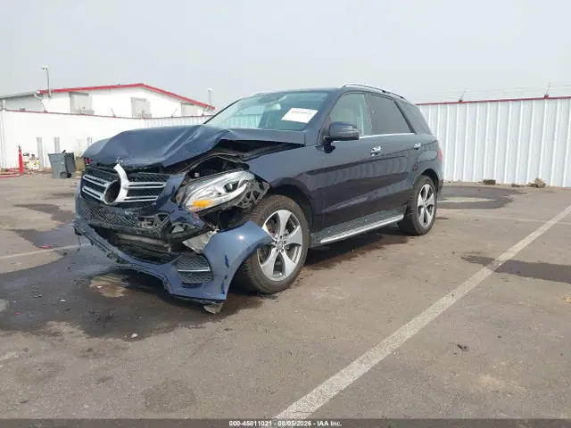 4JGDA5HB5GA644885 — 2016 Mercedes-Benz GLE 350 4MATIC, фото 2 с аукциона IAAI 29.09.2026, Передняя часть