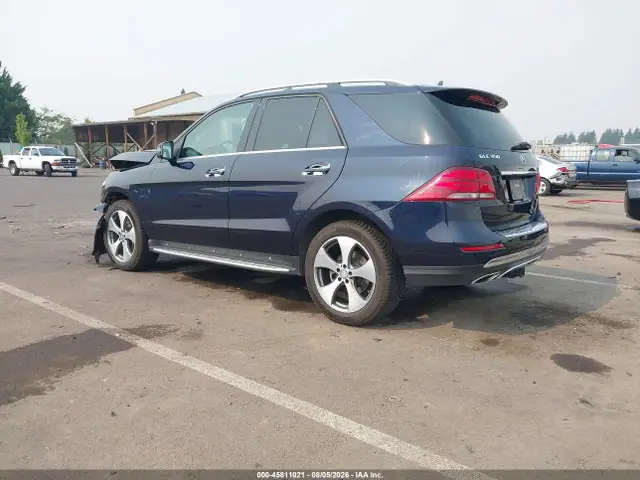 4JGDA5HB5GA644885 — 2016 Mercedes-Benz GLE 350 4MATIC, фото 3 с аукциона IAAI 29.09.2026, Передняя часть