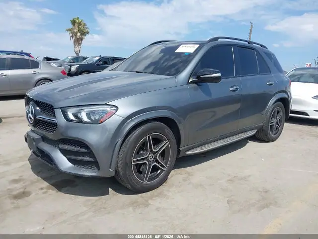 4JGFB4KB0LA051907 — 2020 Mercedes-Benz GLE 350 4MATIC, фото 2 с аукциона IAAI 30.09.2026, Передняя часть справа