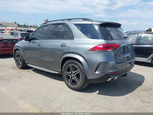 4JGFB4KB0LA051907 — 2020 Mercedes-Benz GLE 350 4MATIC, фото 3 с аукциона IAAI 30.09.2026, Передняя часть справа