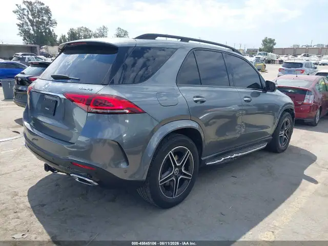 4JGFB4KB0LA051907 — 2020 Mercedes-Benz GLE 350 4MATIC, фото 4 с аукциона IAAI 30.09.2026, Передняя часть справа