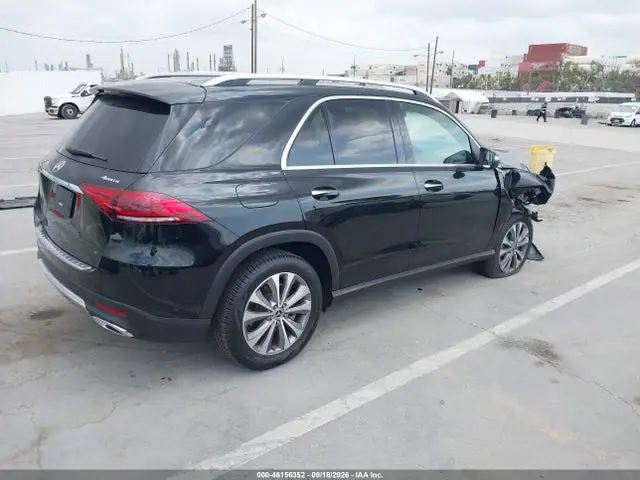 4JGFB4KB4LA031191 — 2020 Mercedes-Benz GLE 350 4MATIC, фото 4 с аукциона IAAI 30.09.2026, Передняя часть справа