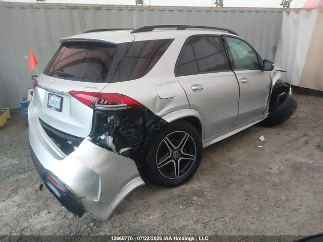 4JGFB5KB8MA373802 — 2021 Mercedes-Benz GLE 450 4MATIC, фото 4 с аукциона IAAI 29.09.2026, Правый бок