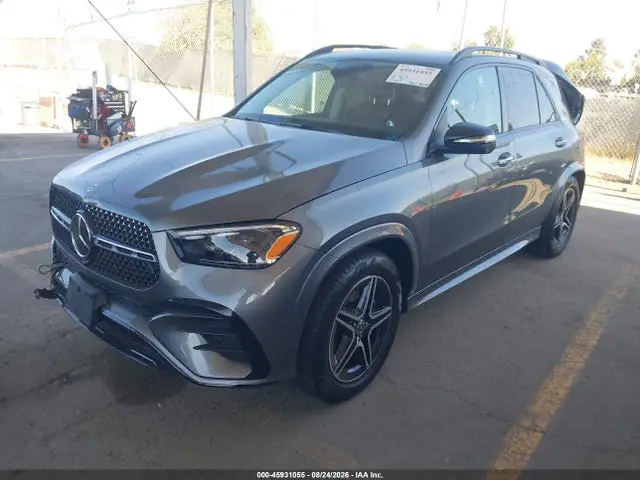 4JGFB5KB1RB074119 — 2024 Mercedes-Benz GLE 450 4MATIC, фото 2 с аукциона IAAI 14.10.2026, Задняя часть справа